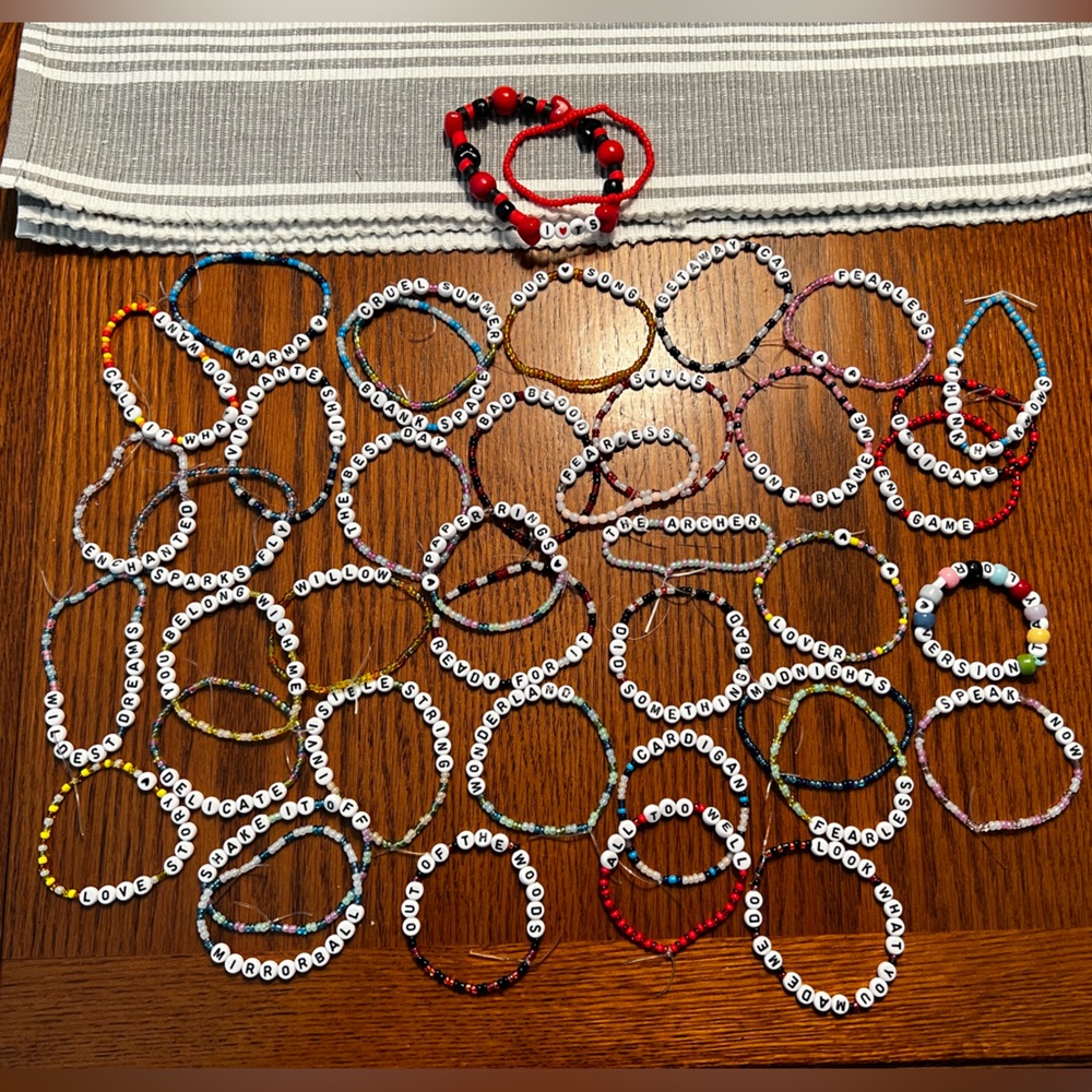 Eras tour friendship bracelets